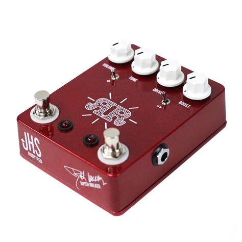 This leads to original JHS pedal ideas and designs. The earliest JHS releases are the Pulp N Peel, the All American, and the Morning Glory. The Morning Glory is created by reinventing his favorite Marshall Bluesbreaker pedal. Sometime in mid-2008, the name JHS Mods is replaced by JHS Pedals to reflect the more diverse product line that now ... 